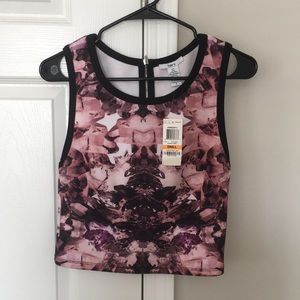 NWT Bar III Crop Top. Size Small.
